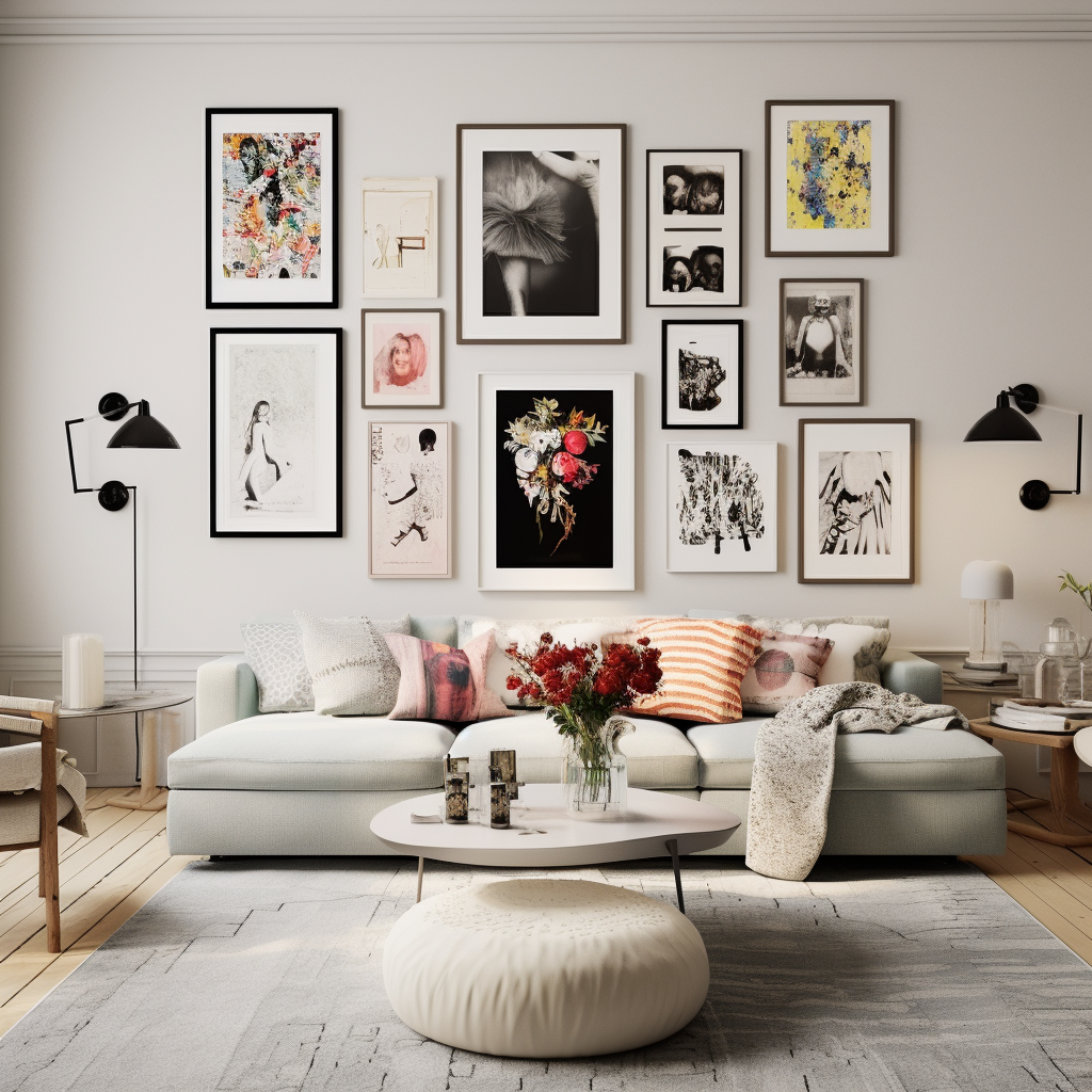 Creating the Perfect Gallery Wall: A Blend of Art and Balance